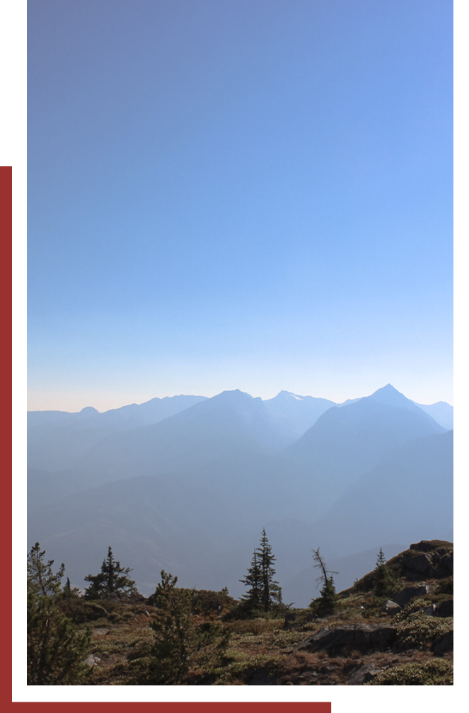 view of mountains