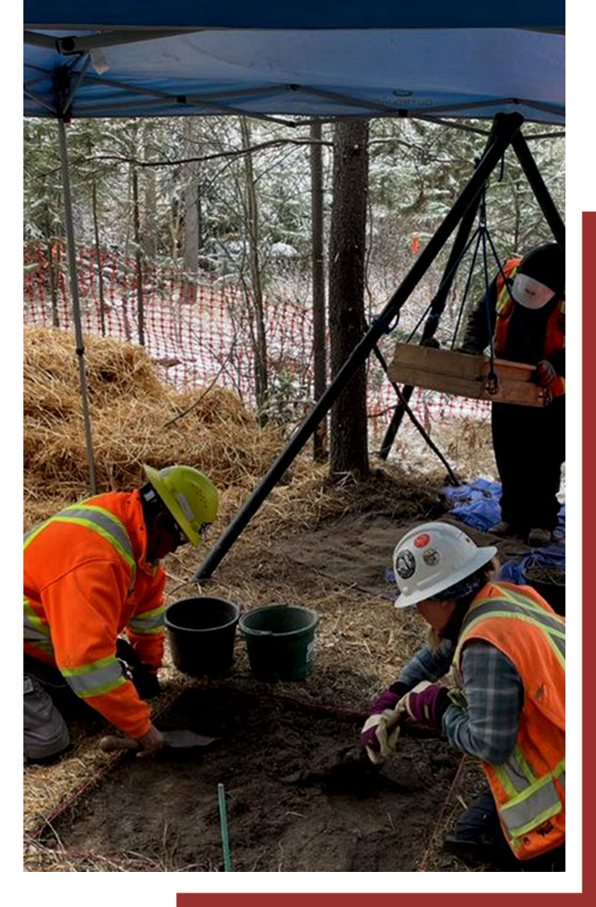 AEWLP workers digging