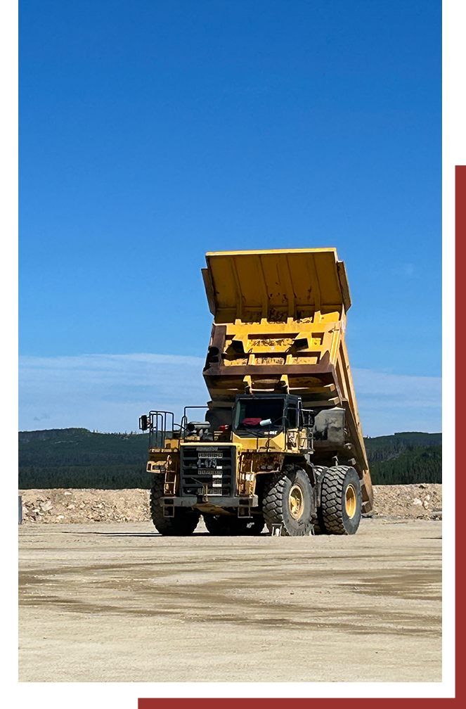 Mining dumptruck
